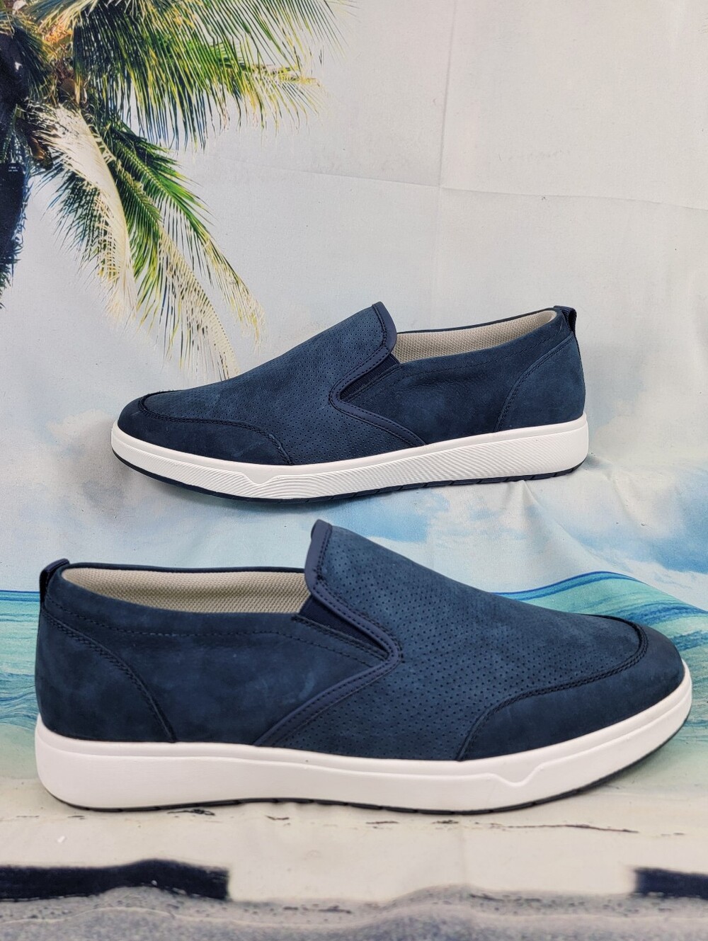 Florsheim Heist Moc Toe Slip On Mens 10.5 Wide